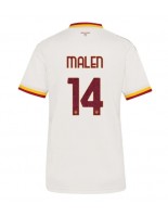 AS Roma Donyell Malen #14 Venkovní Dres pro Dámské 2026-27 Krátký Rukáv